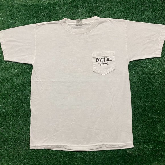 Vintage Y2K Boot Hill Saloon Essential Bike Week Chopper Tee - Picture 8 of 8